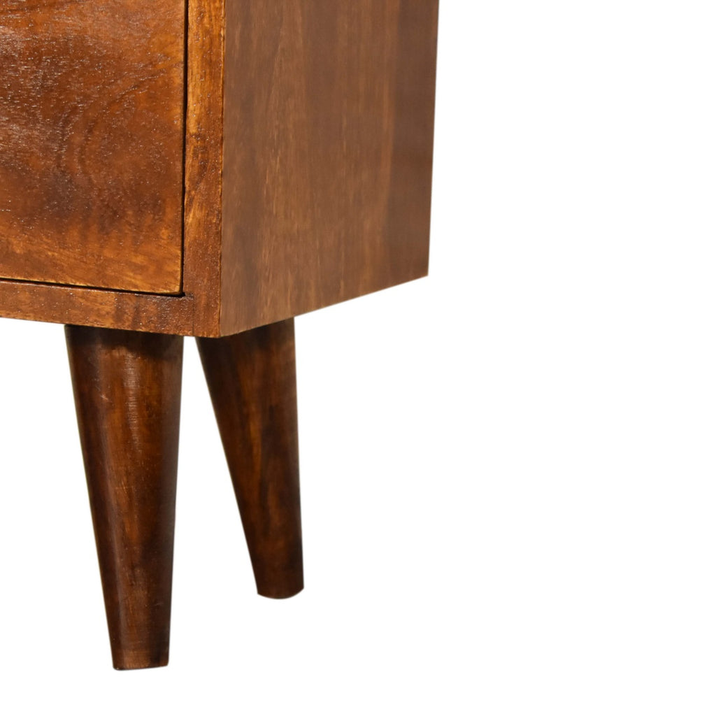 Chestnut nightstand