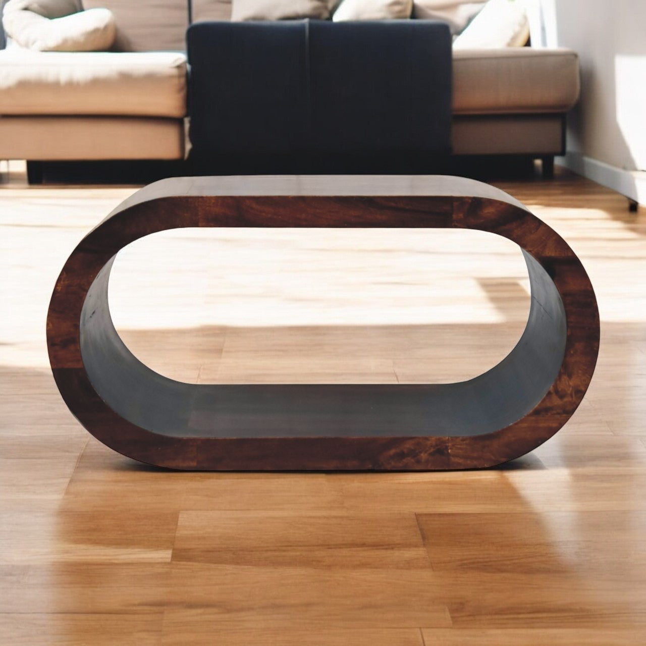 Amaya California Walnut Coffee Table