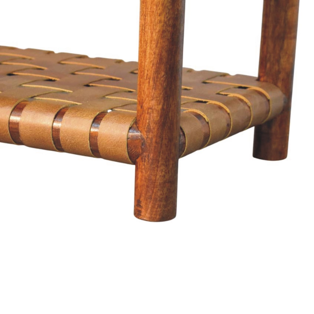 Regency Woven Chestnut 2 slot Shoe Rack