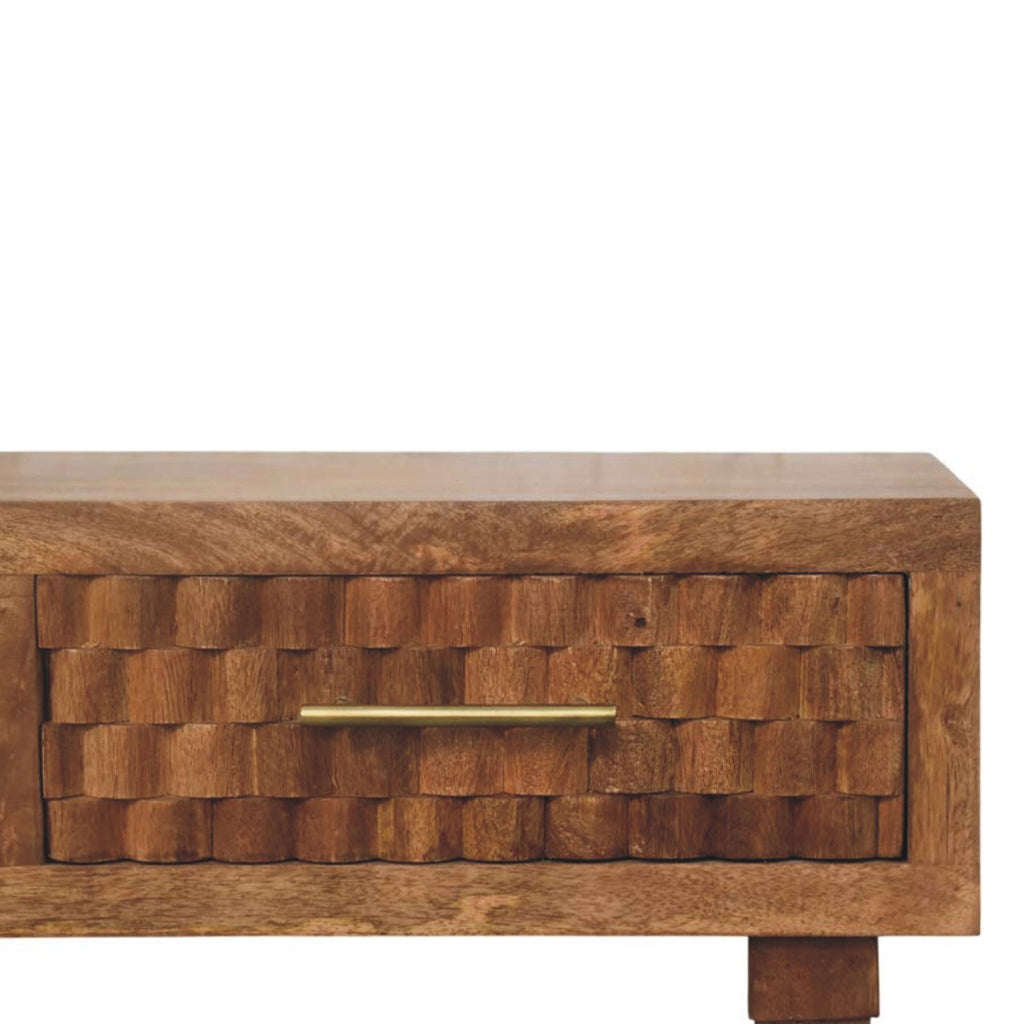 Arno Console Table in Golden Teak