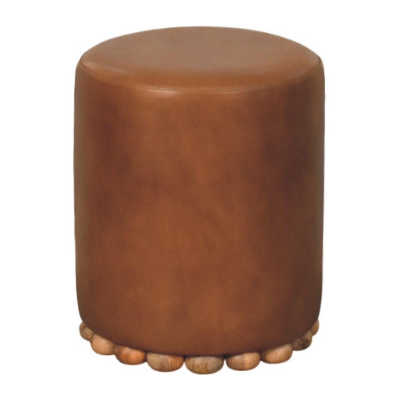Bola Leather Stool