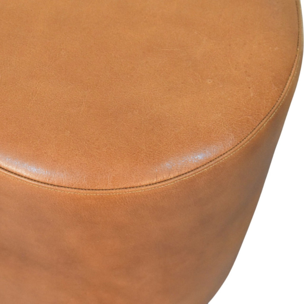 Bola Leather Stool